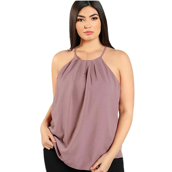 Shein plus halter top - Picture 1 of 8